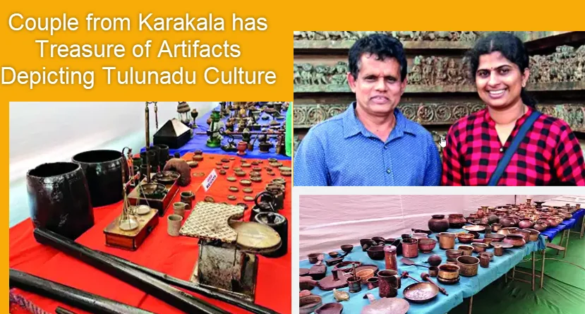 Karkala Couple has Artefacts of Tulunadu Culture