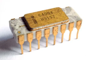 Intel 4004 Microprocessor in 1971