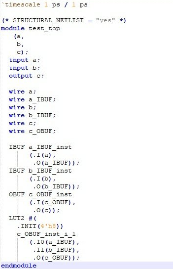 Netlist File - Netlist File Format Generated By Synthesis Tool